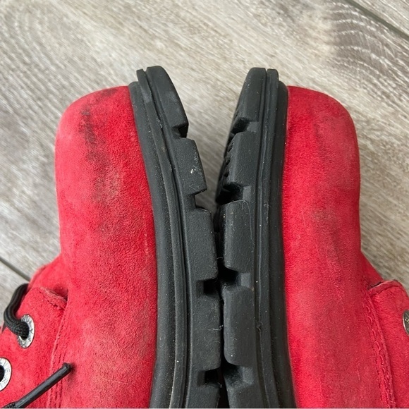 Wolverine Red Safety Protective Field Leather Workboots - Picture 8 of 15